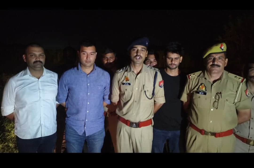 Meerut Encounter: Rs 50k Rewarded Criminal Injured in Police Encounter on Khanoda-Dulheda Road