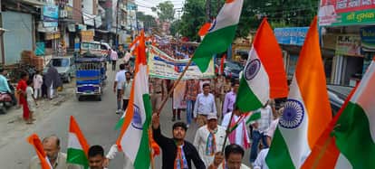Mawana Tiranga Yatra: ‘Maa Tujhe Pranam’ Rally Fills City With Patriotic Spirit