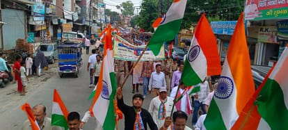 Mawana Tiranga Yatra: ‘Maa Tujhe Pranam’ Rally Fills City With Patriotic Spirit