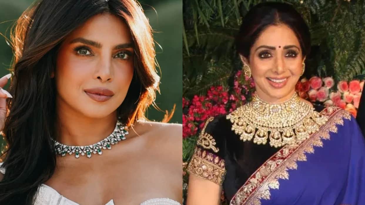 Priyanka Chopra Jonas unveiled the first look of Empress based on Sridevi biography