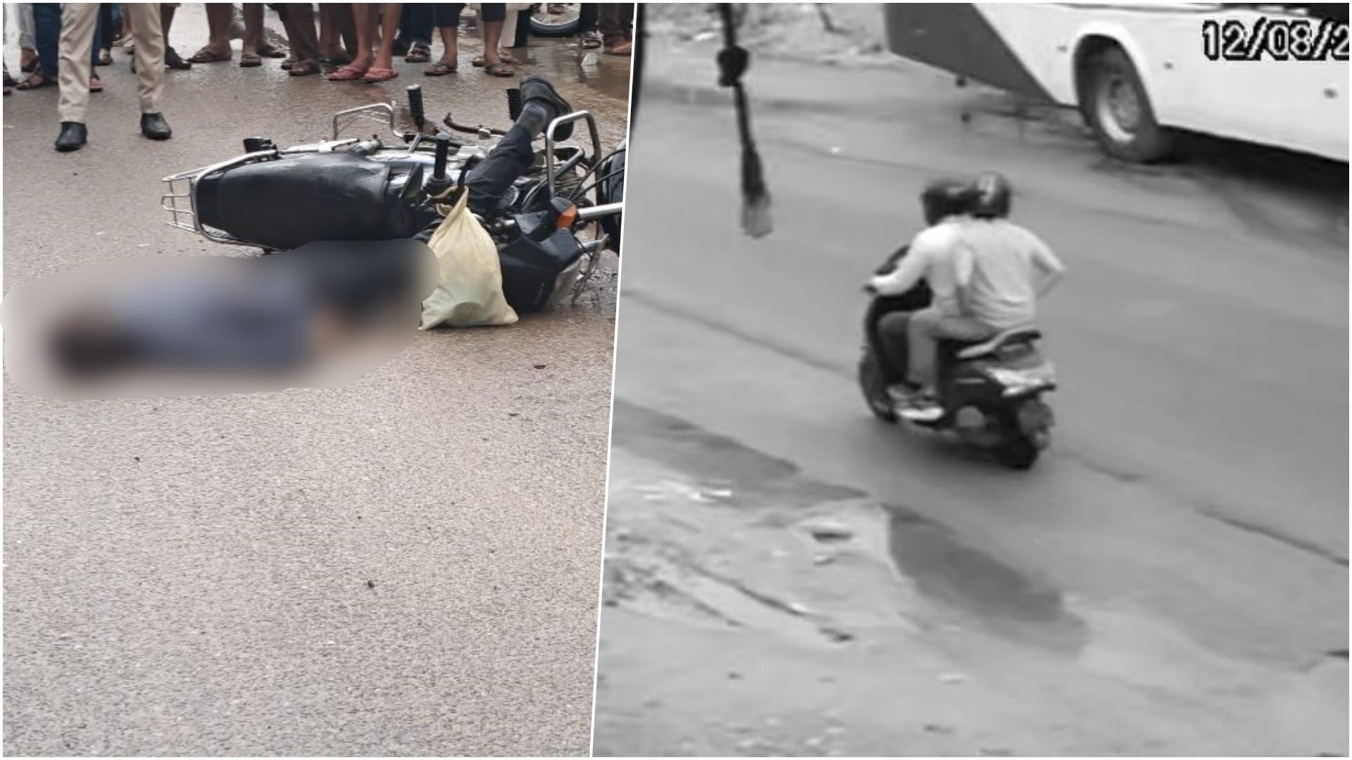 सीसीटीवी फुटेज में कैद हुए आरोपी