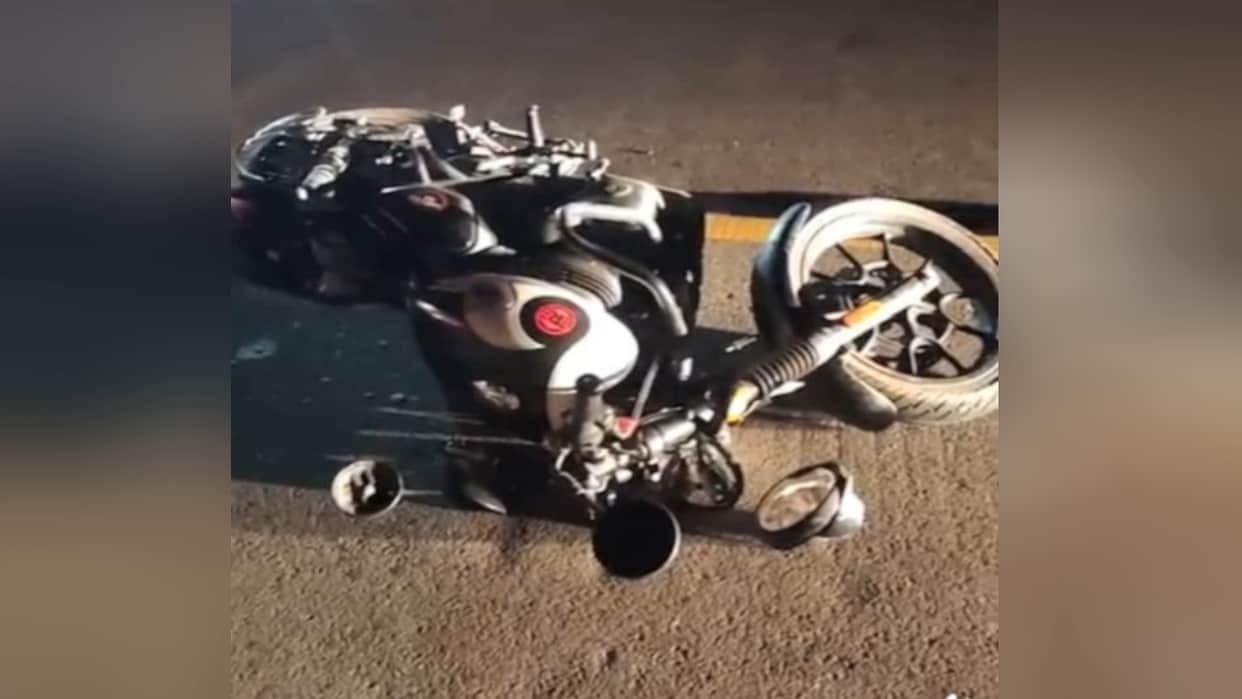 Army soldier dies after bike collides with stray animal