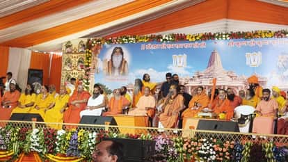 अयोध्या में मुख्यमंत्री योगी आदित्यनाथ।
