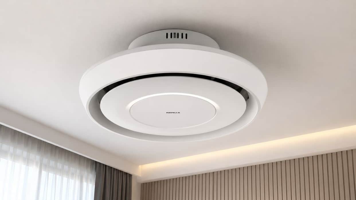 bladeless ceiling fan how it Works benefits coanda effect demand