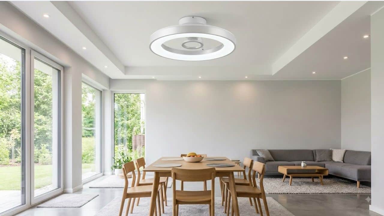 bladeless ceiling fan how it Works benefits coanda effect demand