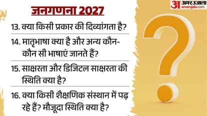Explainer full list of forty questions home ministry issue which ask in census 2027 include caste work family