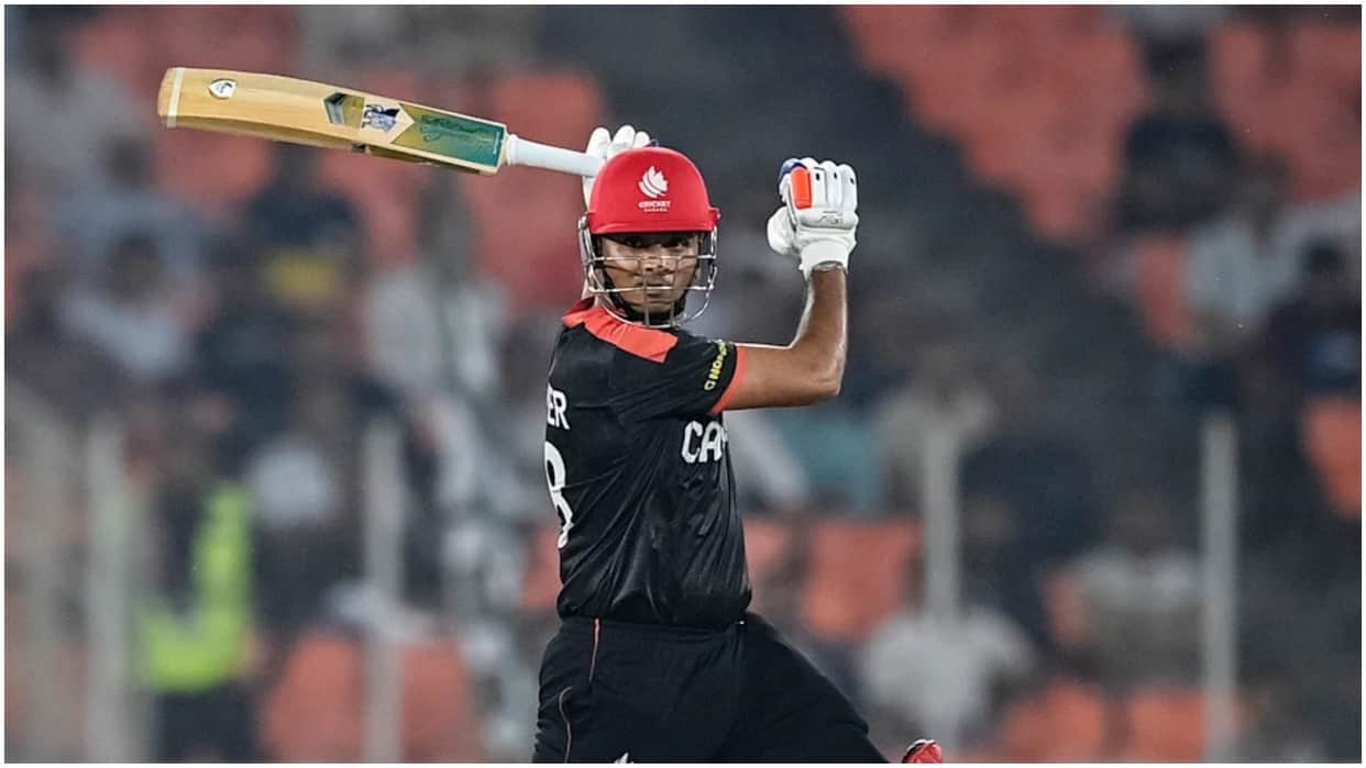 Canadas Harsh Thaker Fined 30% of Match Fee for Dissenting Against Umpires Decision