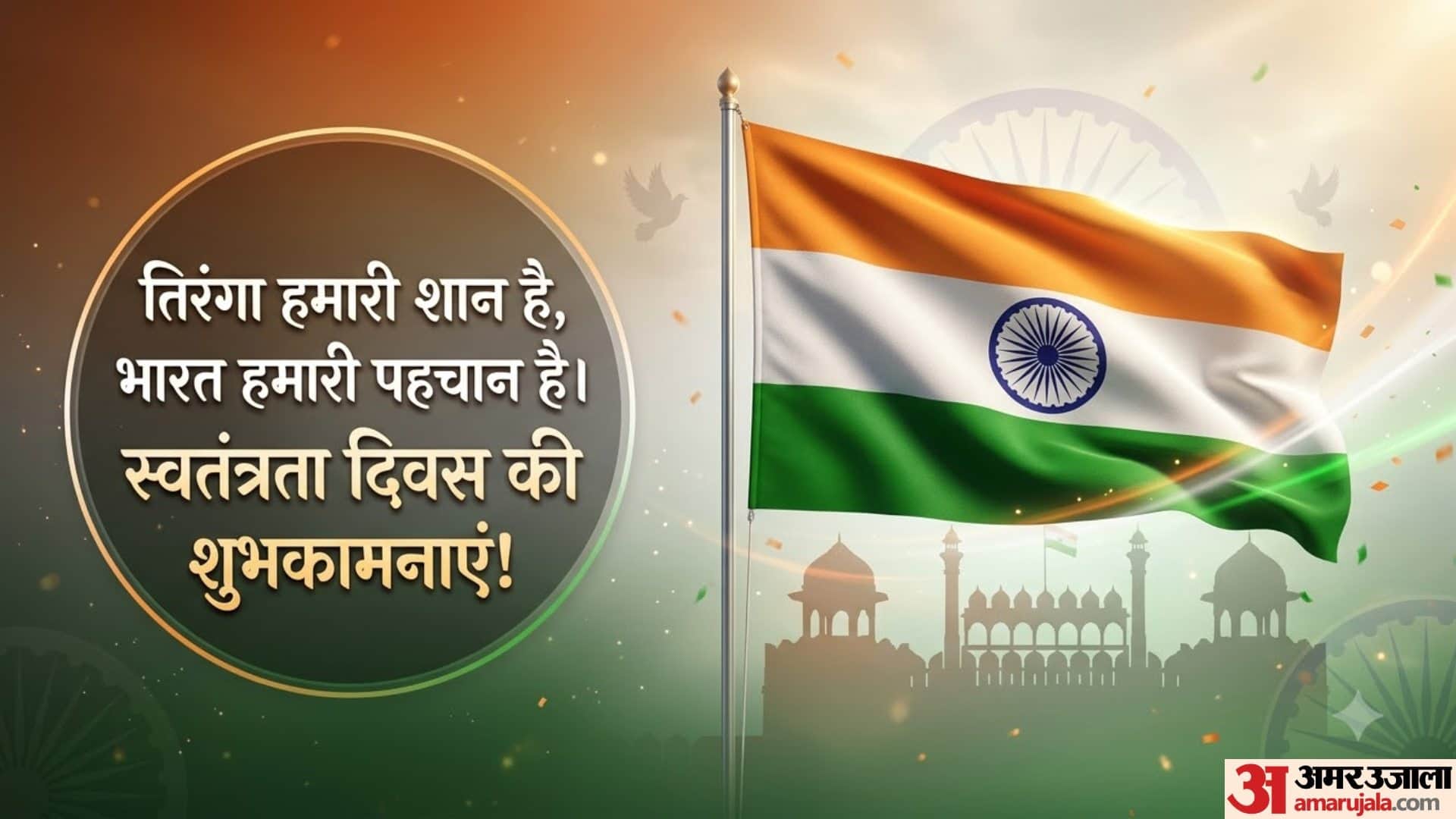 15 August Independence Day Wishes In Hindi Images Poster Photos Status swatantrata divas Shubhkamnaye
