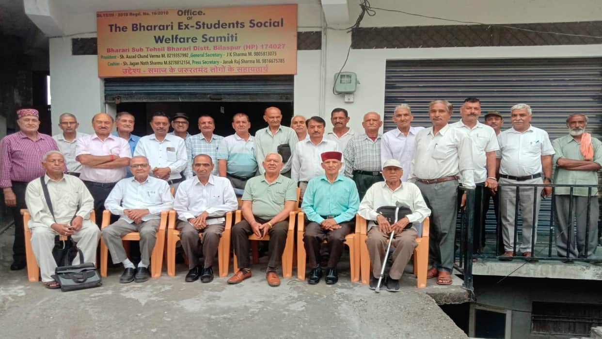 Bilaspur: An initiative started in 2010 by 17 former classmates (batch of 1966); they have helped others with