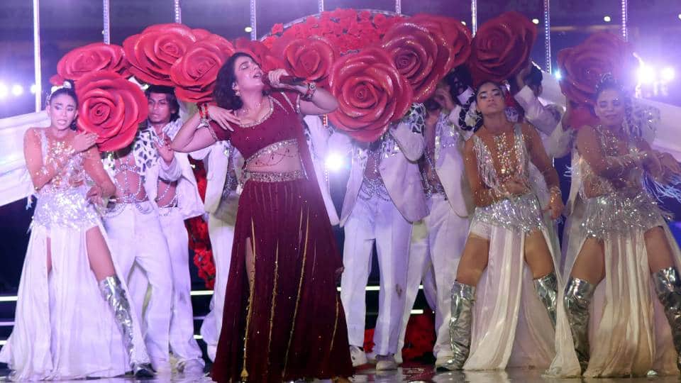 UP T20 League kicks off with bang Shankar Mahadevan and Jasmine Sandlas set stage on fire in CM Yogi presence