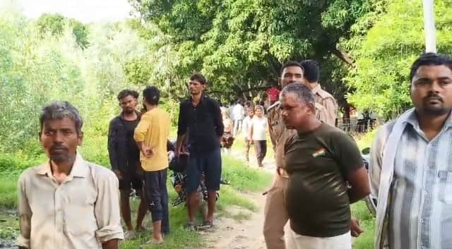 Kanpur Body of six month pregnant woman found in orchard 500 meters from home murder suspected