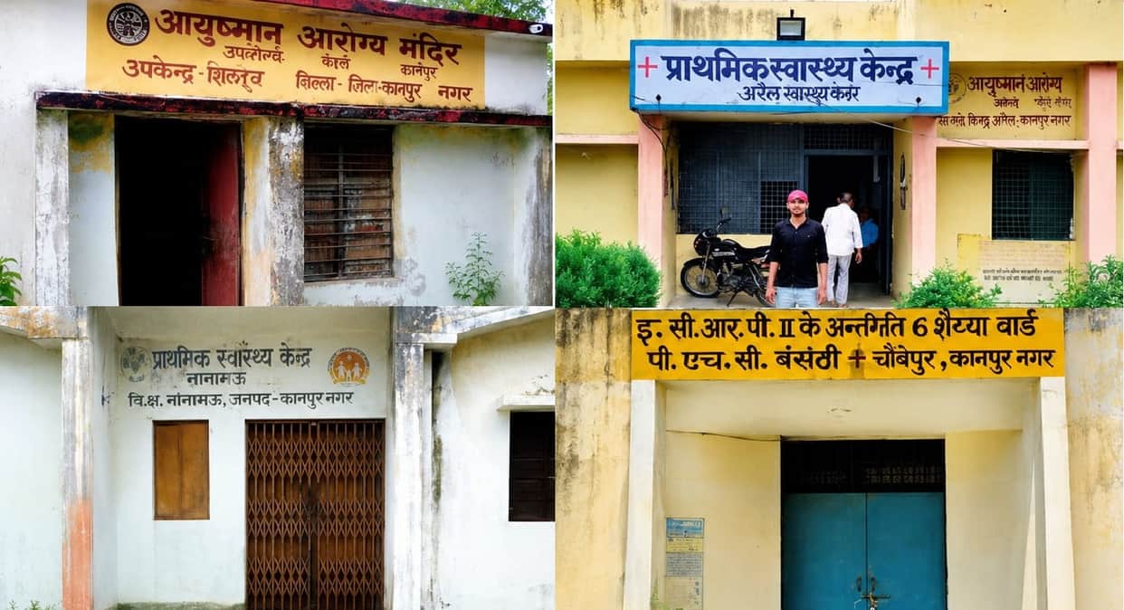Kanpur No doctors yet treatment continues over 40 health centers rely on pharmacists and ANMs