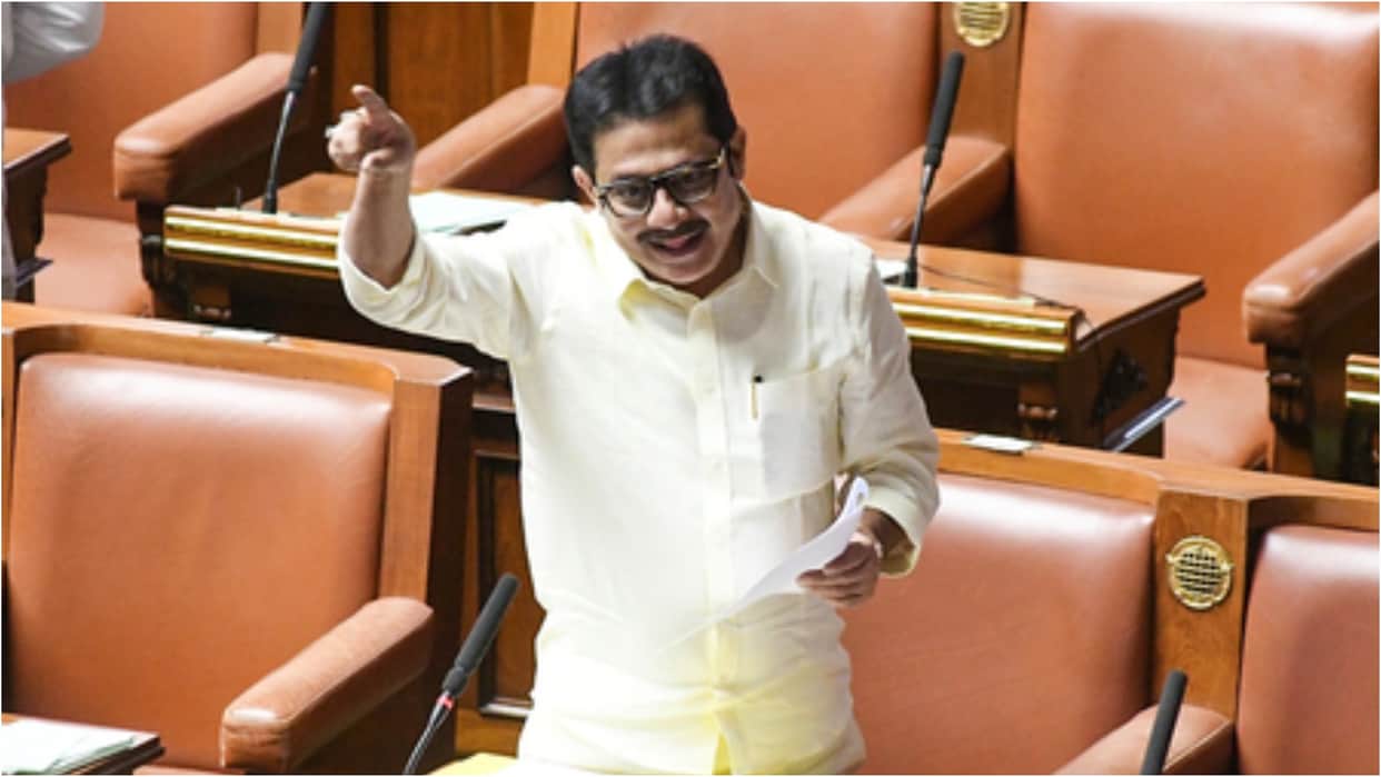 karnataka minister zameer khan demand concession in har ghar tricolour bjp demand action