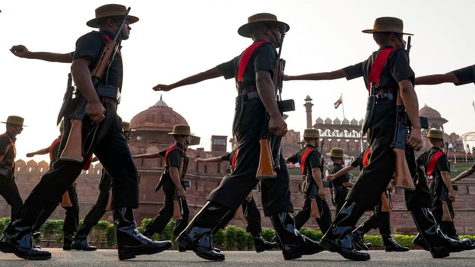 security tight at Red Fort over 1000 AI cameras will keep watch for threats