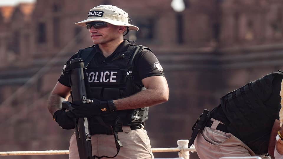 security tight at Red Fort over 1000 AI cameras will keep watch for threats