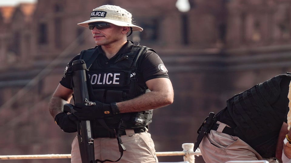 security tight at Red Fort over 1000 AI cameras will keep watch for threats