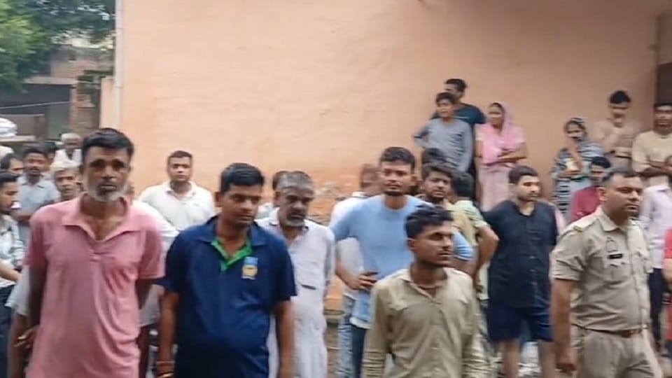 Fire at showroom: Over 50 scooters burned fiercely; batteries exploded with a loud bang