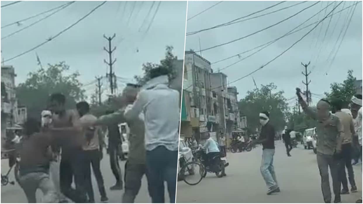 Morena: Half a Dozen Youths Storm Electronics Shop, Vandalism and Assault Reported, Firing Alleged