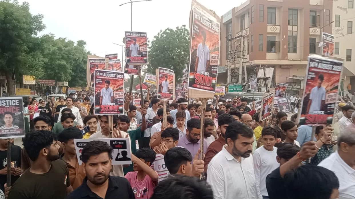 Candle March Held for Justice for Prince Soni