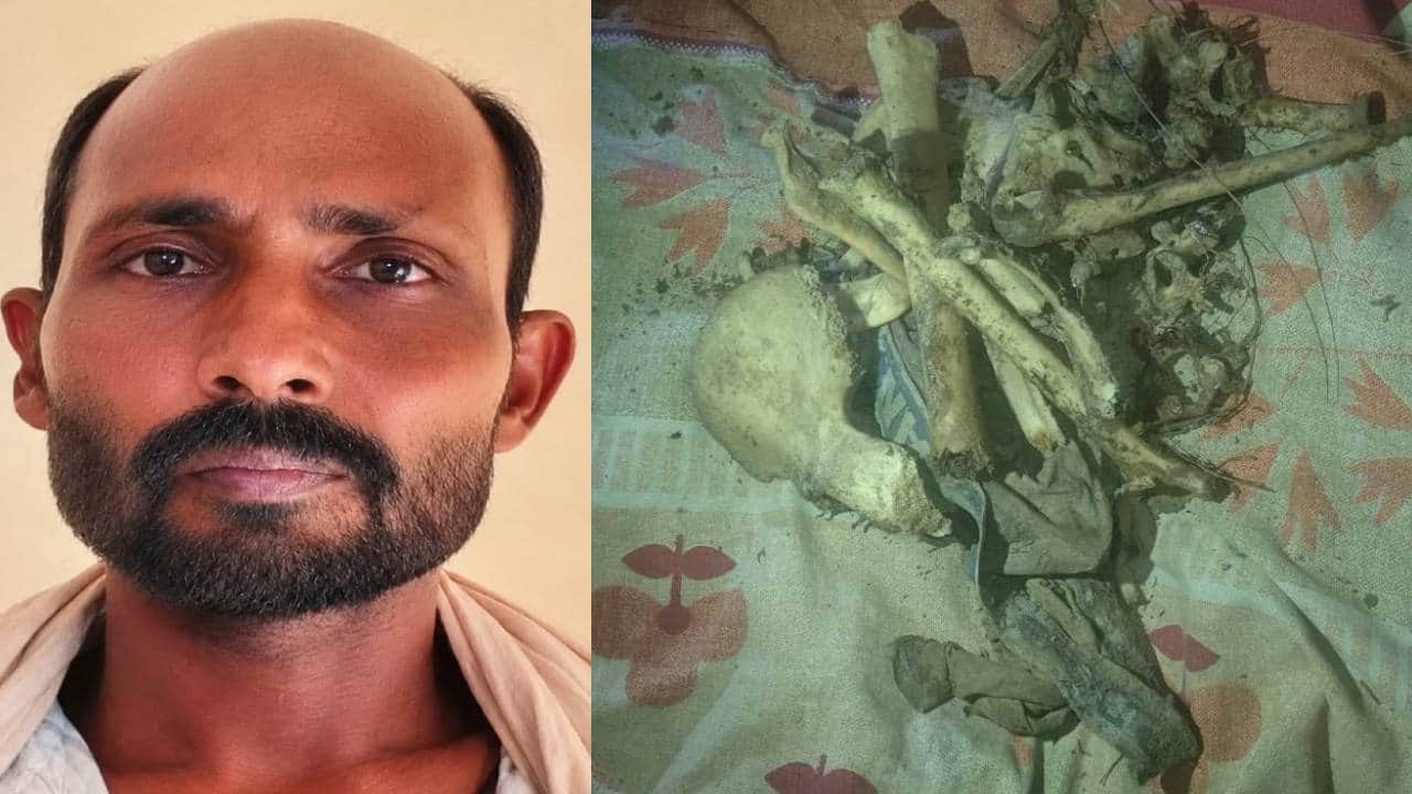 Raebareli: Laborer's skeletal remains found buried by canal after a month; wife and daughter had him murdered.