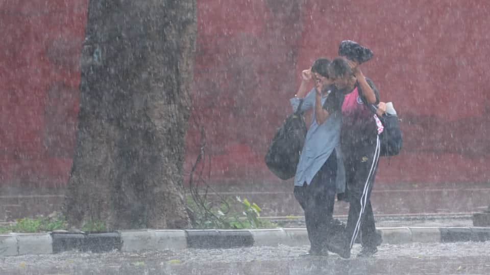 Heavy rain in Chandigarh all update news