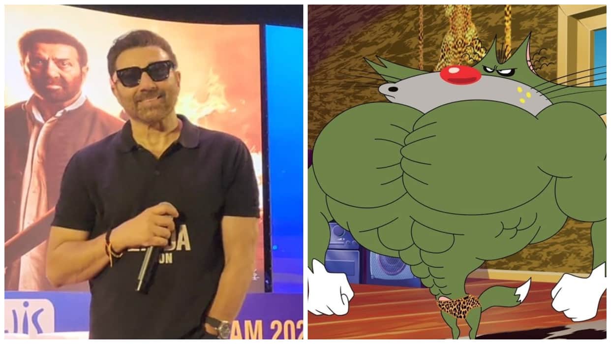 Sunny Deol Says The Famous Dialogue Of Oggy And The Cockroches As Main Papa Hun Duniya Ka Papa