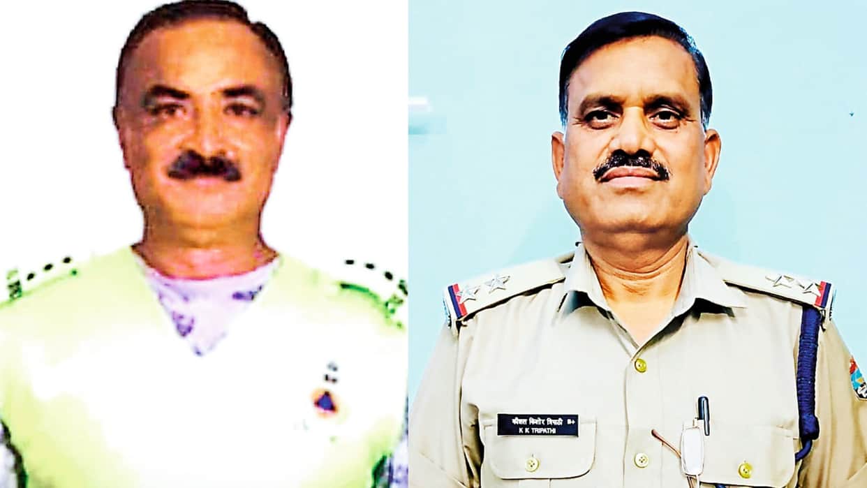 Warden Chachra and Prison Guard Tripathi awarded the President's Medal.