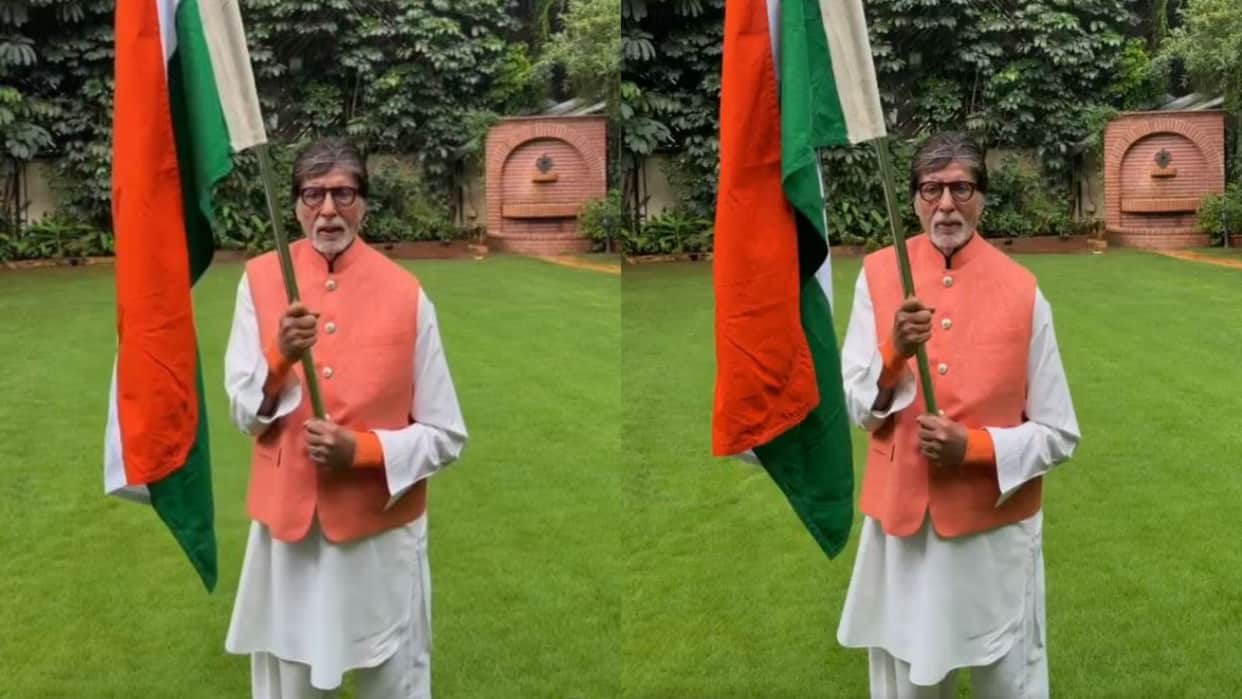 Amitabh Bachchan celebrates independence remember kbc 18 and share video
