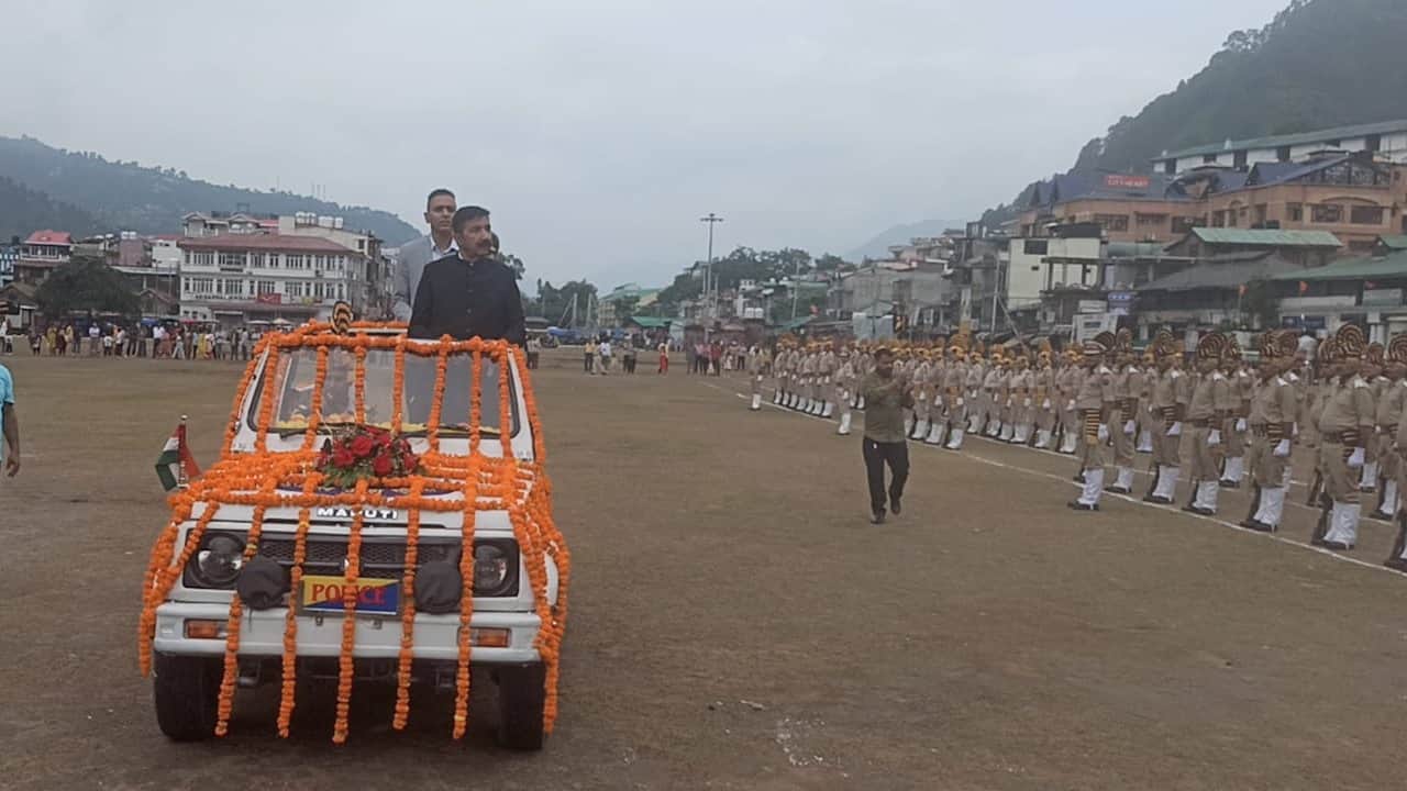 उपमुख्यमंत्री मुकेश अग्निहोत्री ने चंबा में स्वतंत्रता दिवस समारोह की अध्यक्षता की।