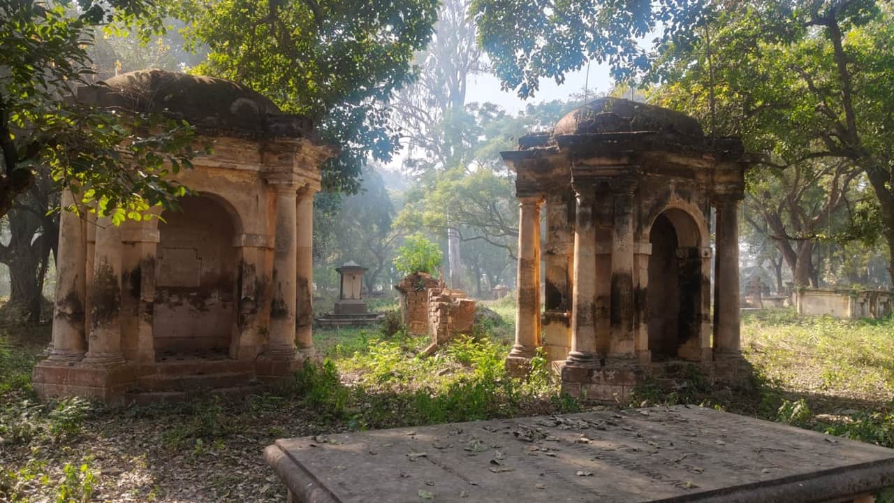 Bareilly Gora Kabristan The Hero of Dograi rests among the innocent children of the British