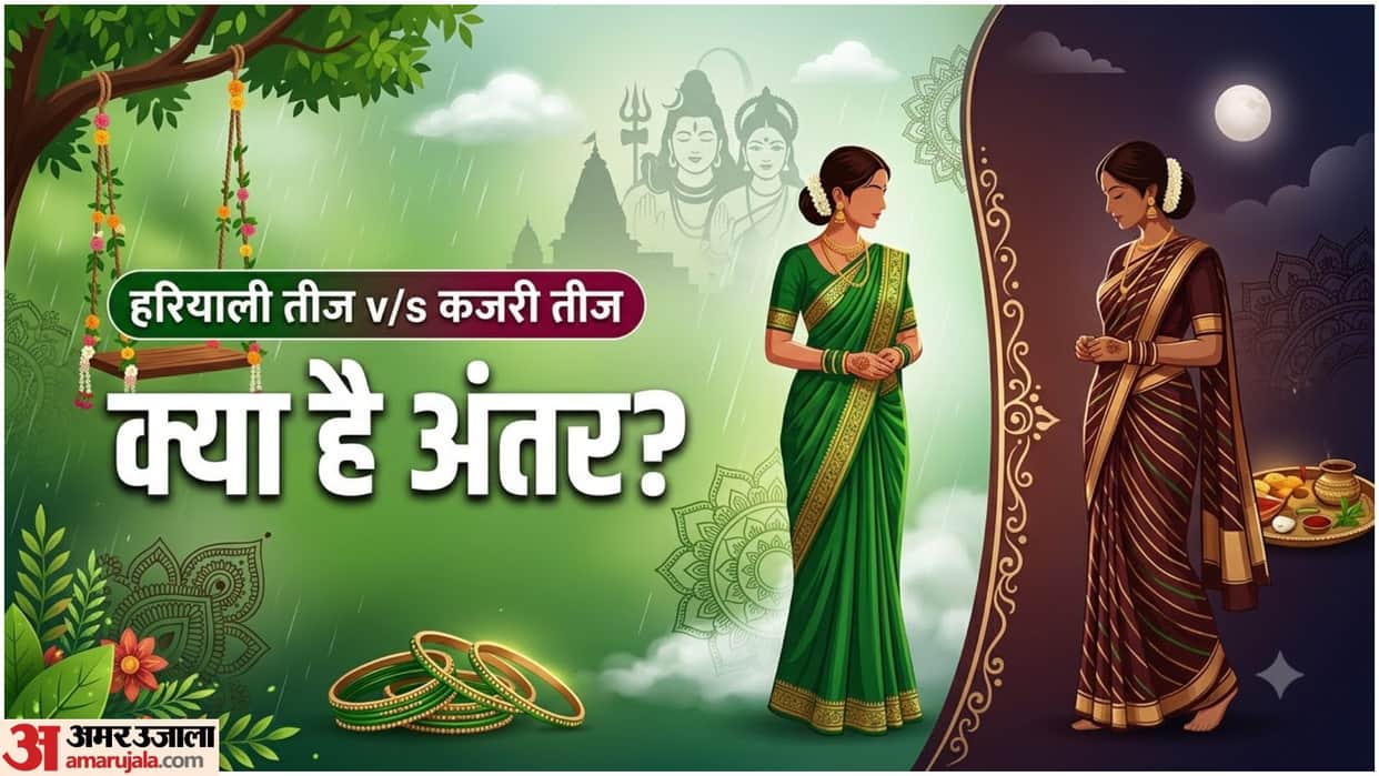 Hariyali Teej vs Kajari Teej: Know the Difference, Dates, Significance and Rituals