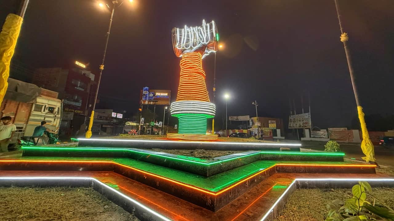 The city of Bareilly is decked in the colours of the Tricolour on Independence Day 2026