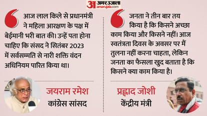 जयराम रमेश, प्रह्लाद जोशी