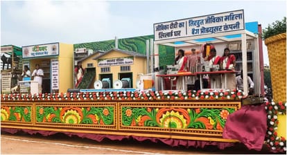 Independence Day celebrations at Gandhi Maidan Patna Tricolour hoisted by CM Samrat Chaudhary announcement