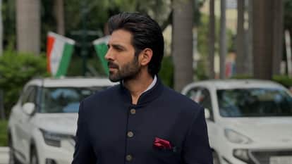 Kartik Aaryan attends at home reception hosted by President Murmu on Independence Day