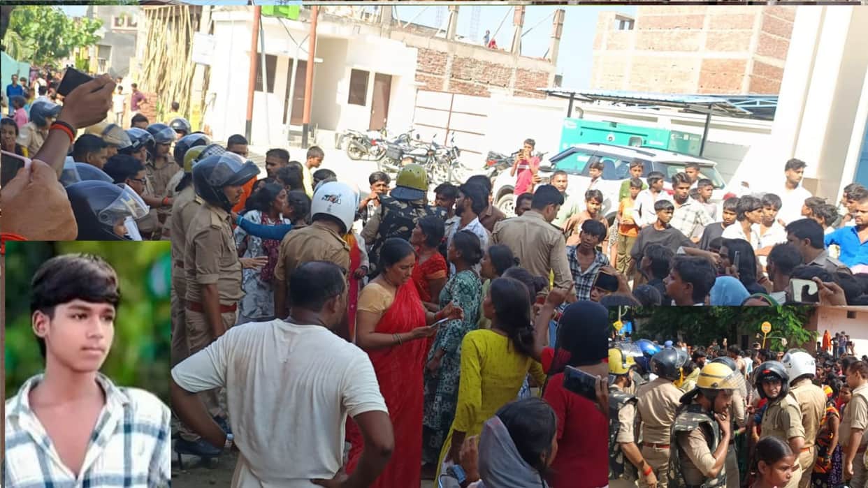 Violent clash between two student groups; uproar over a boy murder IN Kushinagar