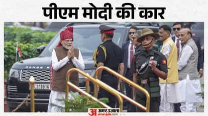 PM Modi Car at Independence Day celebrations 2026