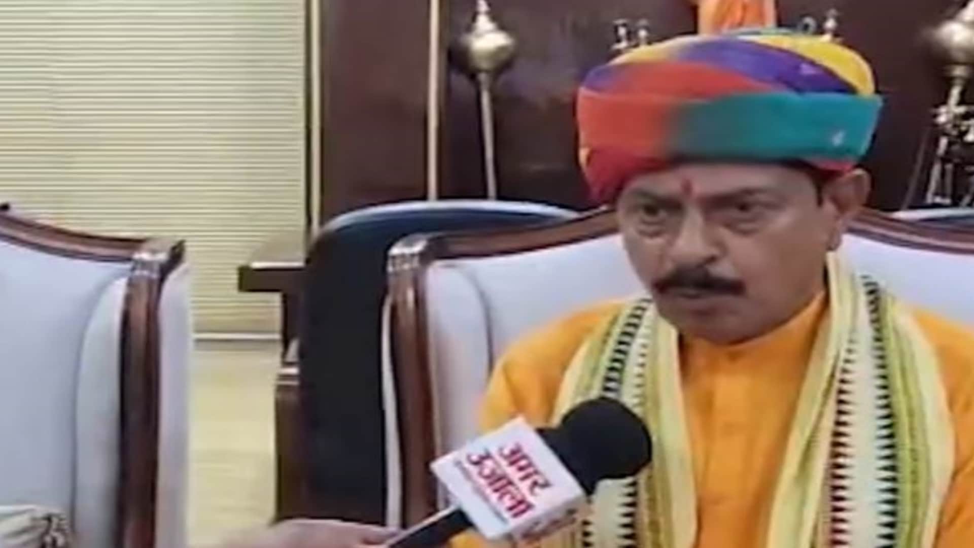 अमर उजाला से बात करते हुए विधायक गोपाल शर्मा