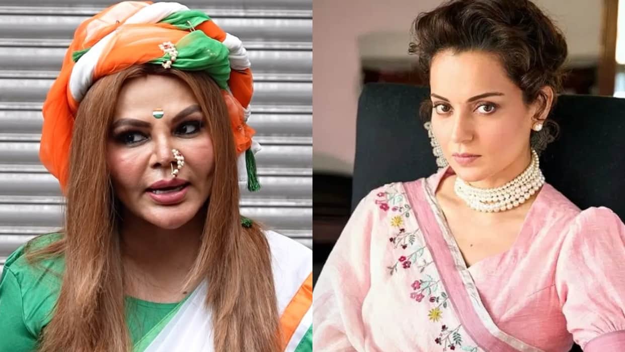 Rakhi Sawant Takes Dig At Kangana Ranaut Old Statement on Independence Day