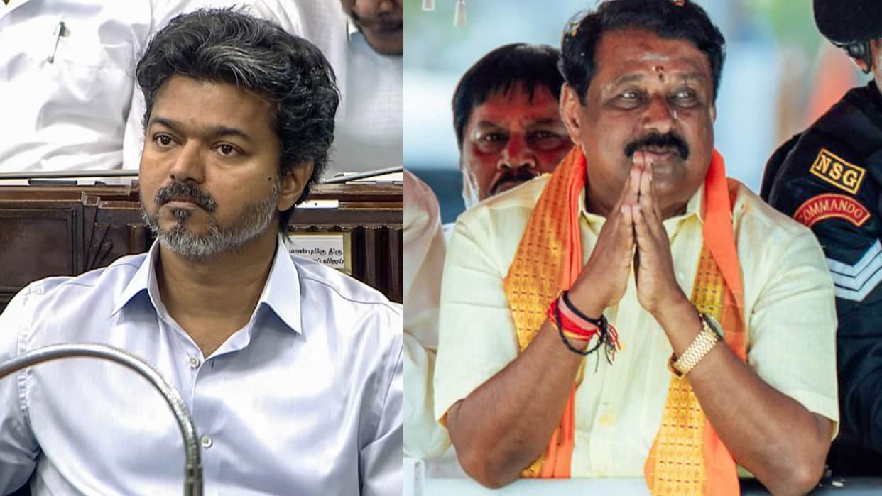 Tamil Nadu: BJP State President makes derogatory remarks about CM Vijay's mother; Annamalai slams him