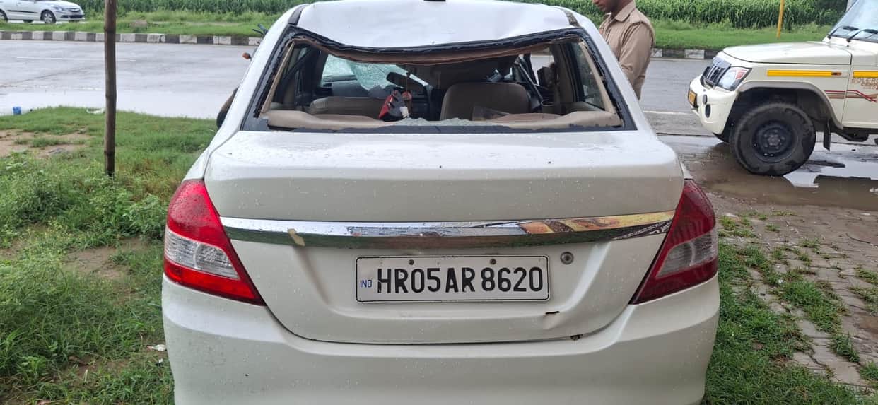 Sharanpur Road Accident: ITBP Officer and Driver Killed as Car Crashes into Another Vehicle