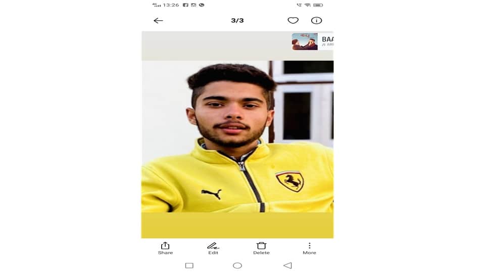 Hisar: 23-year-old national-level swimmer killed in collision with a vehicle on the Madina bypass
