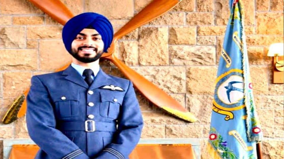 Arshdeep Singh Dang becomes a fighter pilot in the UK Royal Air Force