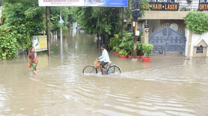 UP Weather Forecast Today: IMD Alert for Heavy Rain Lucknow Streets Waterlogged Monsoon Update