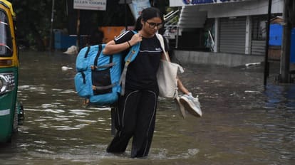 UP Weather Forecast Today: IMD Alert for Heavy Rain Lucknow Streets Waterlogged Monsoon Update