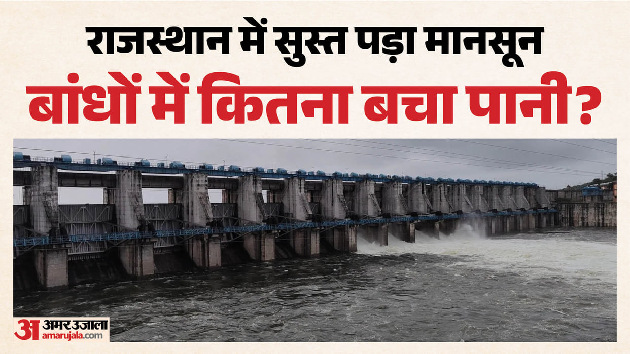 Rajasthan Dams Get Monsoon Boost, Water Storage Rises to 53.98%; Still 23% Below Last Year’s Level