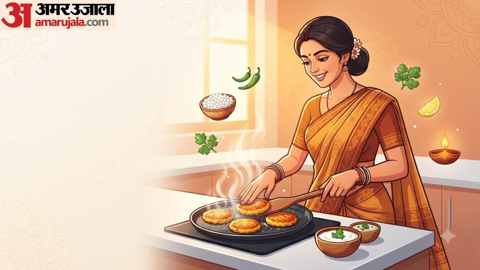 sawan 2026 how to make falahari tikki for somwar vrat in hindi