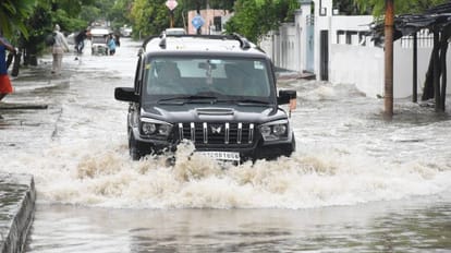 UP Weather Forecast Today: IMD Alert for Heavy Rain Lucknow Streets Waterlogged Monsoon Update