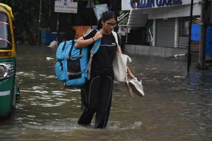 Lucknow: Heavy rain lashed the city overnight; watch the situation in different areas in these videos.