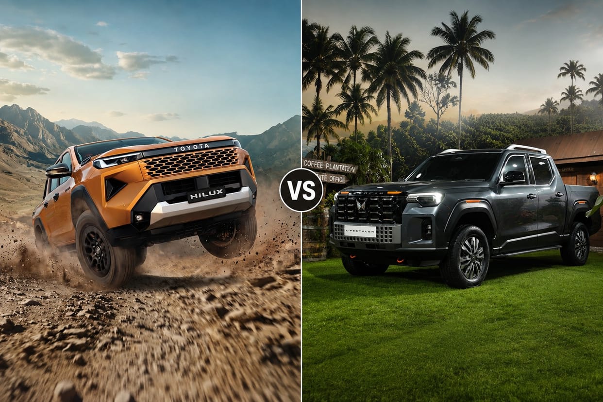 Mahindra Scorpio Lifestyler vs Toyota Hilux: Design,  Specs, Comparison